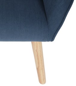 Fotel na uszach BLUE2, niebieski