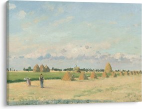 Obraz - Camille Pissarro, Landscape, Ile de France, reprodukcje (70x50 cm)