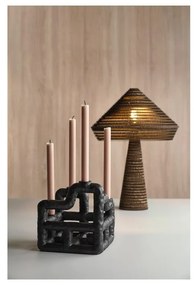 Czarna lampa stołowa (wysokość 54 cm) Alk – Villa Collection