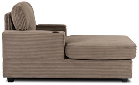 Fotel Wypoczynkowy Sofa NEO Beżowy Sztruksowy Nowoczesny