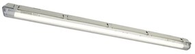 Zewnetrzna Oświetlenie sufitowe TL z wbudowanym LED 1800 lm i czujnikiem ruchu IP65 - Base Retro Oswietlenie zewnetrzne