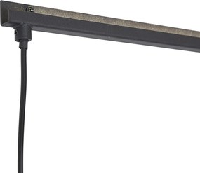 Nowoczesny Kinkiet / Lampa scienna czarny z LED - Letterbox Nowoczesny Oswietlenie wewnetrzne