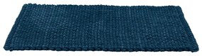 Ciemnoniebieski tekstylny dywanik łazienkowy 50x80 cm Covelo – Wenko