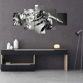 Obraz - Szczegół pszczoły (125x70 cm)
