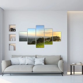 Obraz - Widok ze wzgórza (125x70 cm)