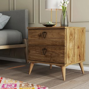 Stolik nocny Versa-Ce Walnut