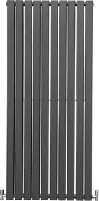 Grzejniki panelowe designerskie, antracytowo-szare, 1600 mm x 700 mm
