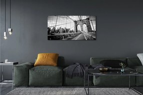 Zdjęcie na płótnie Most na Tle Wieżowców