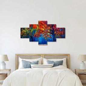 Obraz malowania natury (125x70 cm)