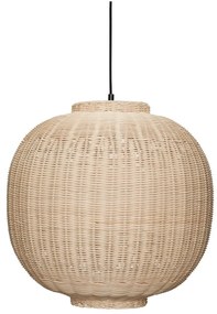 Naturalna lampa wisząca ø 45 cm Chand – Hübsch
