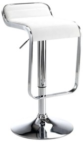 Biały/srebrny hoker 67 cm Snappy – Tomasucci
