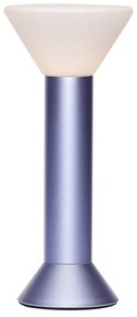 Fioletowa lampa stołowa ze ściemniaczem (wysokość 30 cm) Flash – Hübsch