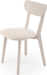 Kaszmirowe krzesło z tapicerowanym siedziskiem Buggi 2 Halmar