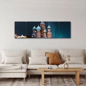 Obraz budowy w Rosji (170x50 cm)