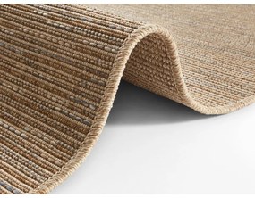 Brązowy chodnik BT Carpet Nature, 80x450 cm
