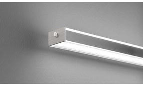 Metalowa lampa wisząca LED ze ściemniaczem w kolorze srebra Vitan – Fischer &amp; Honsel