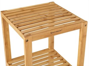 SongmicsHome Regał bambusowy GREGOR, 5 półek, 33x33x146cm, brąz