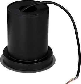 Nowoczesny zewnętrzny reflektor naziemny stalowy AR70 regulowany IP65 - Delux