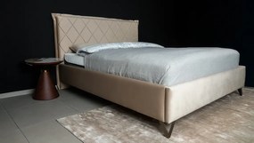 Łóżko tapicerowane Mateo wersja Light z pojemnikiem lub bez