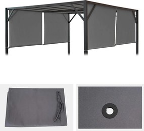 Wymiana pokrycia dachu dla pergoli Beja,  Szary