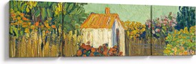 Obraz - Imitator of Vincent van Gogh, Landscape, reprodukcje (170x50 cm)