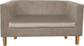 Sofa Monaco : Kolor nogi - Drewno, Kolor tkaniny - Paros2/Poso2, Typ tkaniny - Kronos/Poso, Wysokość nogi - 20 cm