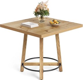 Nowoczesny stół jadalny, kwadratowy stół kuchenny do małych pomieszczeń, idealny dla 2-4 osób