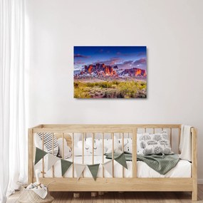 Obraz na szkle - Góry w Arizonie (70x50 cm)