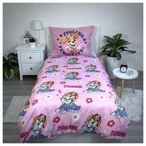 Dziecięca pościel jednoosobowa z mirowłókna 140x200 cm Paw Patrol – Jerry Fabrics