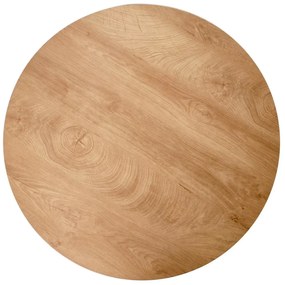 Zestaw 2 stolików kawowych MALOMI dąb naturalny/czarny HALMAR
