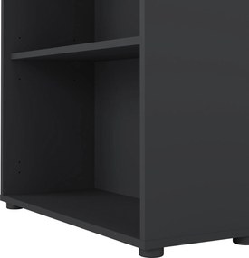 Wysoki regał otwarty Sign 80 szary mat