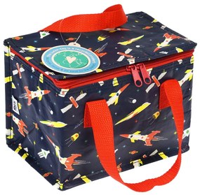 Ciemnoniebieska torba termiczna Space Age Rocket – Rex London
