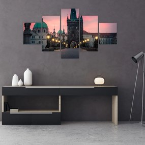 Obraz  - Na Moście Karola (125x70 cm)