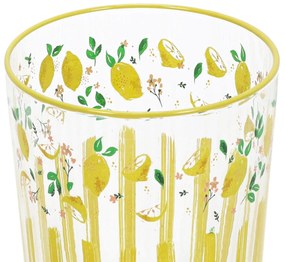 Duża szklanka w owocowy wzór, 510 ml