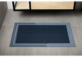AQUALINE PCD012 dywanik łazienkowy 50 x 80 cm ,niebieski