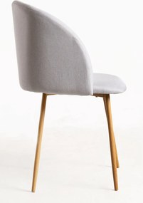 Krzeso z aksamitnej tkaniny