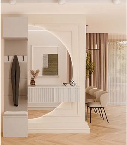 Wieszak HAGA 1W | Kaszmir | 50x35x238 cm | Wieszak