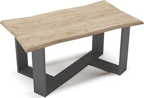 Stolik kawowy złoty dąb energetyczny 90x50x42.3 arne