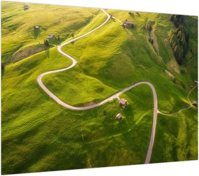 Obraz na szkle - Plateau Meadow (70x50 cm)