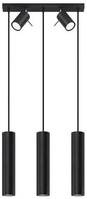 Lampa wisząca RING 3 czarny SOLLUX  LIGHTING