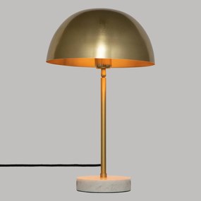 Lampa stołowa w stylu retro Lilio, grzybek, wys. 46 cm