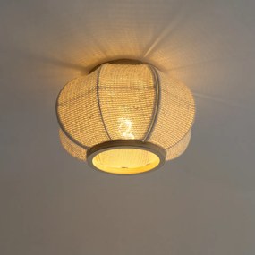 Orientalna lampa sufitowa naturalna - Rob