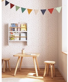 Stolik dla dzieci z litego drewna kauczukowego 55x55 cm Dilcia – Kave Home