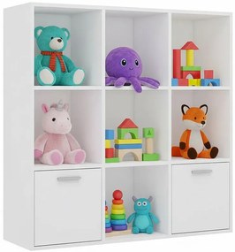 Biały modułowy regał na zabawki K6-T64