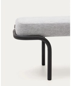 Jasnoszara ławka Compo – Kave Home