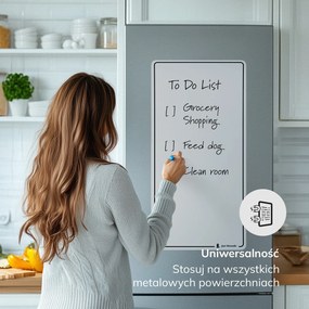 Flipchart magnetyczny duży 400 x 800 mm MAGNETO FLIPCHART, 2 szt