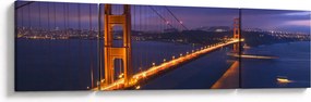 Obraz - Most Golden Gate (170x50 cm)