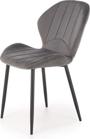 Krzesło do jadalni z pionowymi przeszyciami K538 Halmar