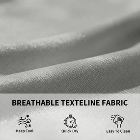 Outsunny Leżak z polirattanu w kształcie litery S, ogrodowy leżak z 5-stopniową regulacją oparcia, zagłówkiem, oddychający, odporny na UV | Aosom PL