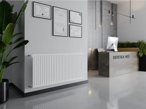 Mexen CH10 Hygiene grzejnik płytowy 300 x 400 mm, podłączenie boczne, 132 W, biały - W410H-030-040-00